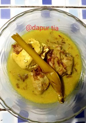 Foto resep Opor ayam tahu bandung