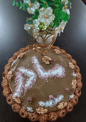 عکسی از دستور 🍰کیک شیره خرما و پودینگ کیک روز زن🍰