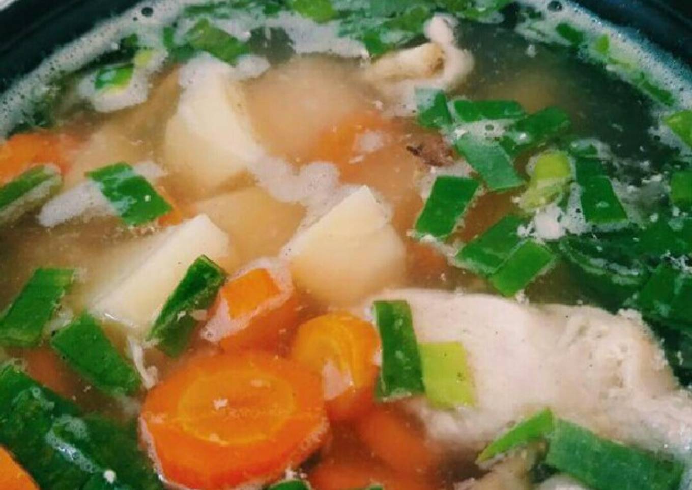 Sop ayam jahe