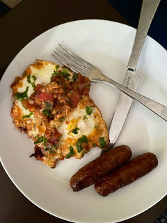 A picture of Egg Shakshuka.