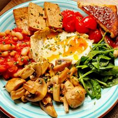 A picture of Full English Breakfast (Vegetarian).