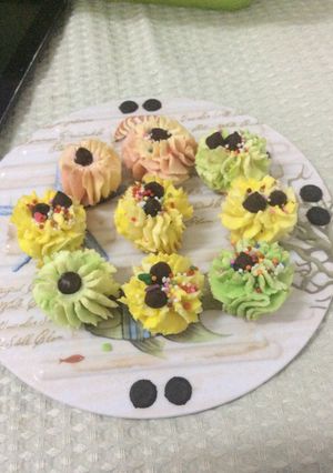 Foto resep Semprit susu dahlia 3 bahan