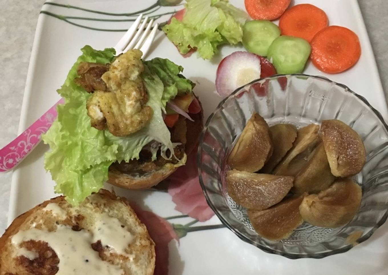 Chicken burger