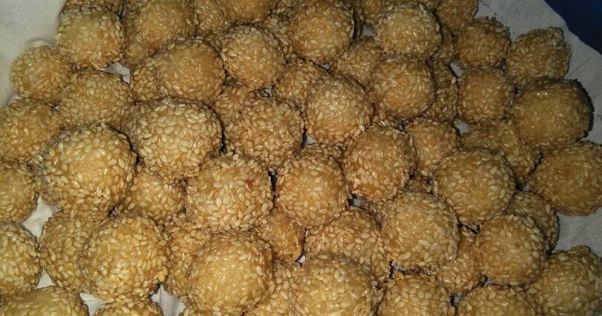 Resep Onde Onde Mini Renyah Oleh Isniutari Cookpad