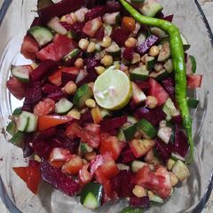 Beetroot salad A picture of Beetroot salad.