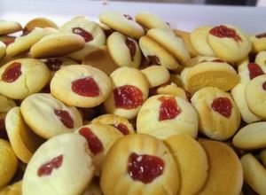 Foto de Bolacha de maisena com goiabada