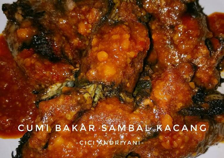 Cumi Bakar Sambal Kacang