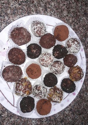 صورة لوصفة كرات الكيك