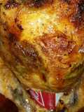Beer butt chicken