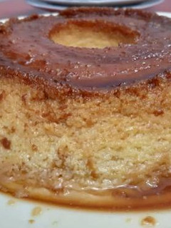 Una foto de Flan casero de leche