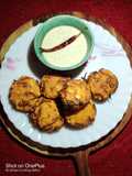 Kerala Style Dal Vada or Parippu Vada.