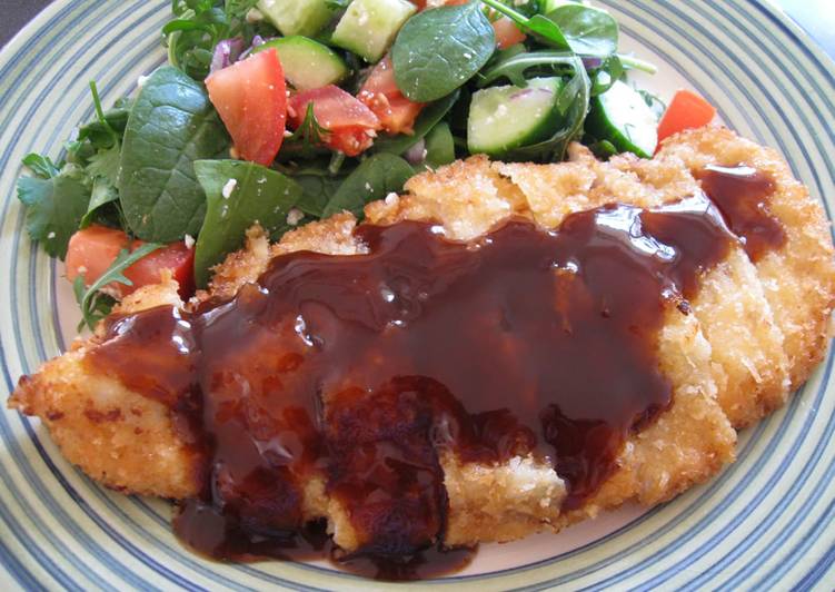 Recipe of Favorite Chicken-katsu (Chicken Cutlet)