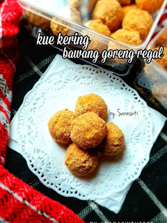 Foto resep Kue kering bawang goreng regal