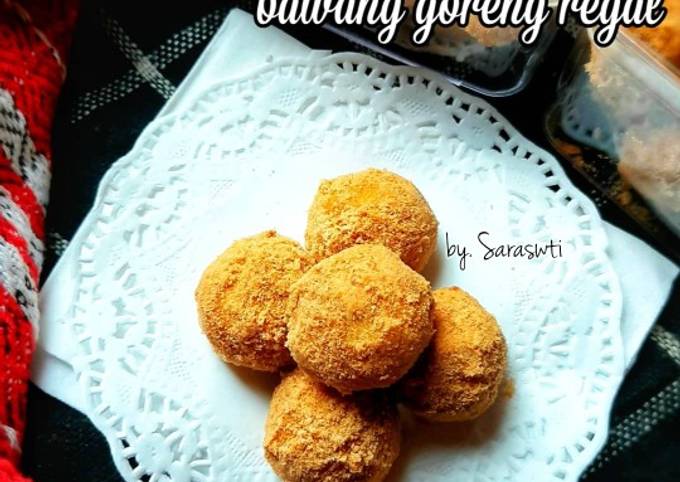 Kue kering bawang goreng regal