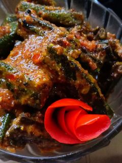 সর্ষে ঢেঁড়স(Sorshe dharosh recipe in Bengali) রেসিপির প্রধান ছবি