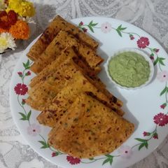 A picture of #HBR Methi theple.