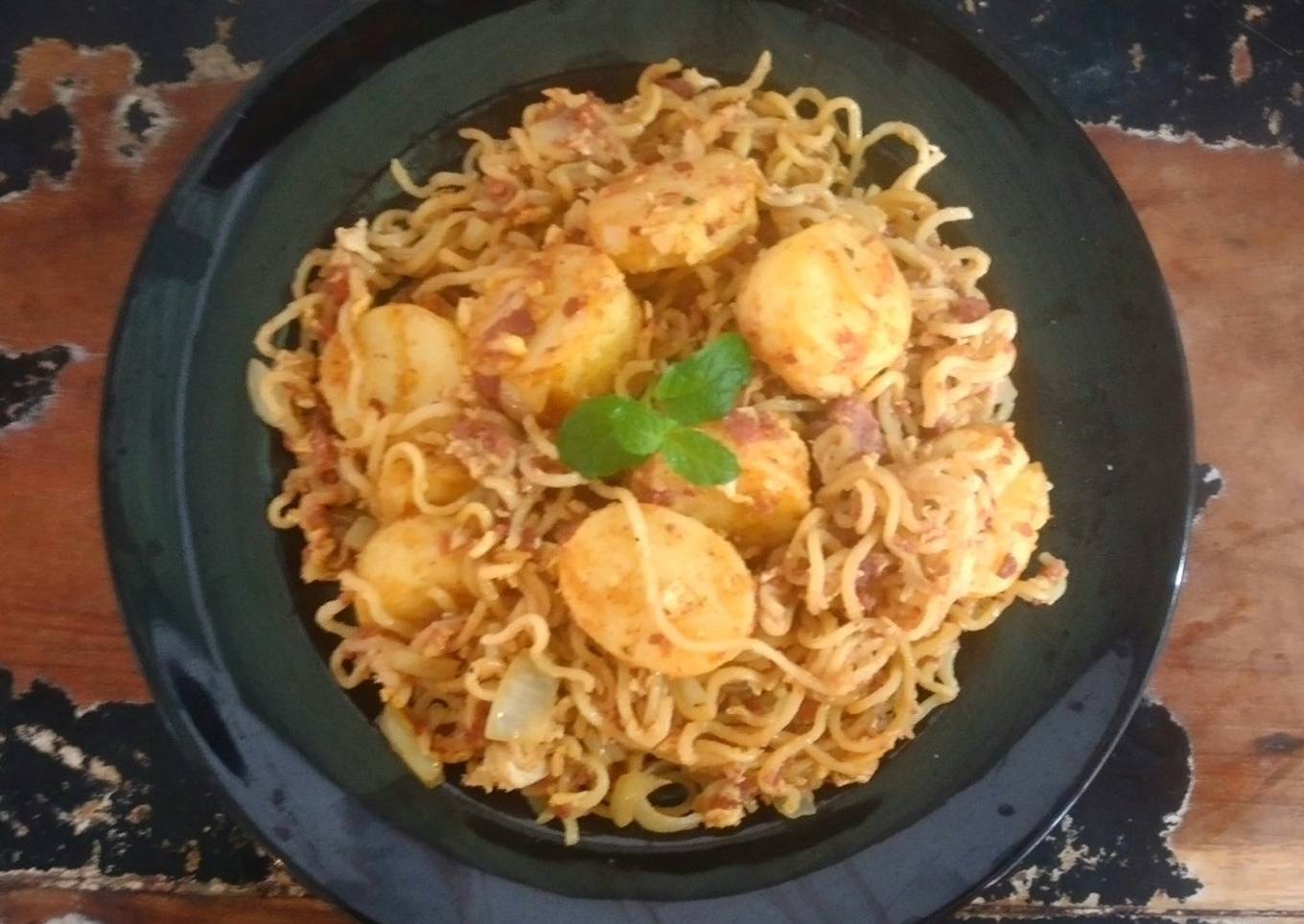 Mie Goreng Tahu Kornet