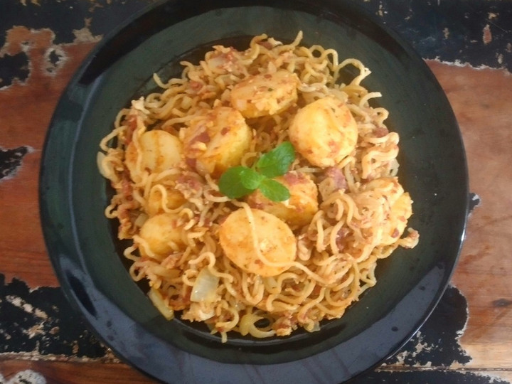 Resep Mie Goreng Tahu Kornet, Menggugah Selera