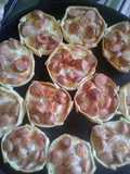 Canastitas de salchichitas