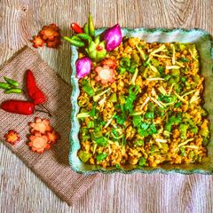 A picture of Harri Mirch Keema..