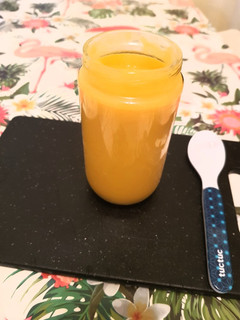 Una foto de Puré de bebé