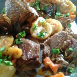 Silvestre con vegetales !!