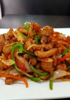 A picture of Chicken Stir Fry.