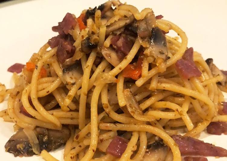 Cara Gampang Menyiapkan Spaghetti Aglio Olio (spicy) Anti Gagal