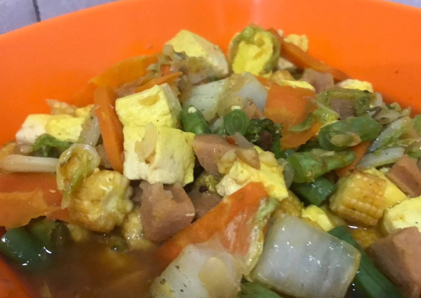 Capcay Szechuan