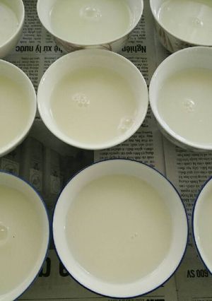 Hình của món Đông sương dừa.