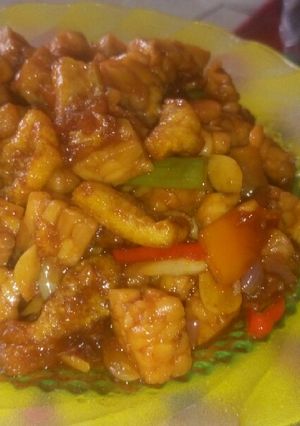 Foto resep Oseng tempe dan kerupuk kulit atau dorokdok