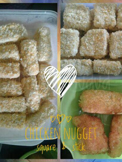 Foto resep Homemade chicken nugget (MPASI 12m+)