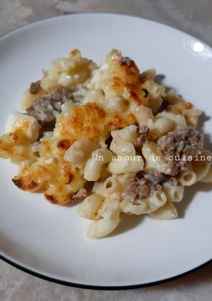 Une photo de Gratin de pâtes 🍴