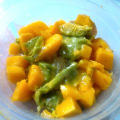 A picture of Mango Avocado Salad.