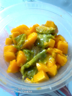 A picture of Mango Avocado Salad.