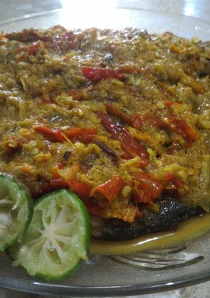 Foto resep Pecak Ikan Bawal Kuning