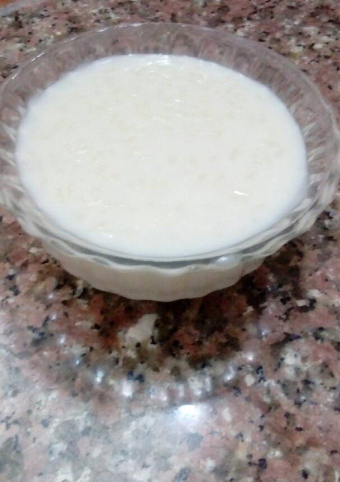 صورة لوصفة رز بحليب