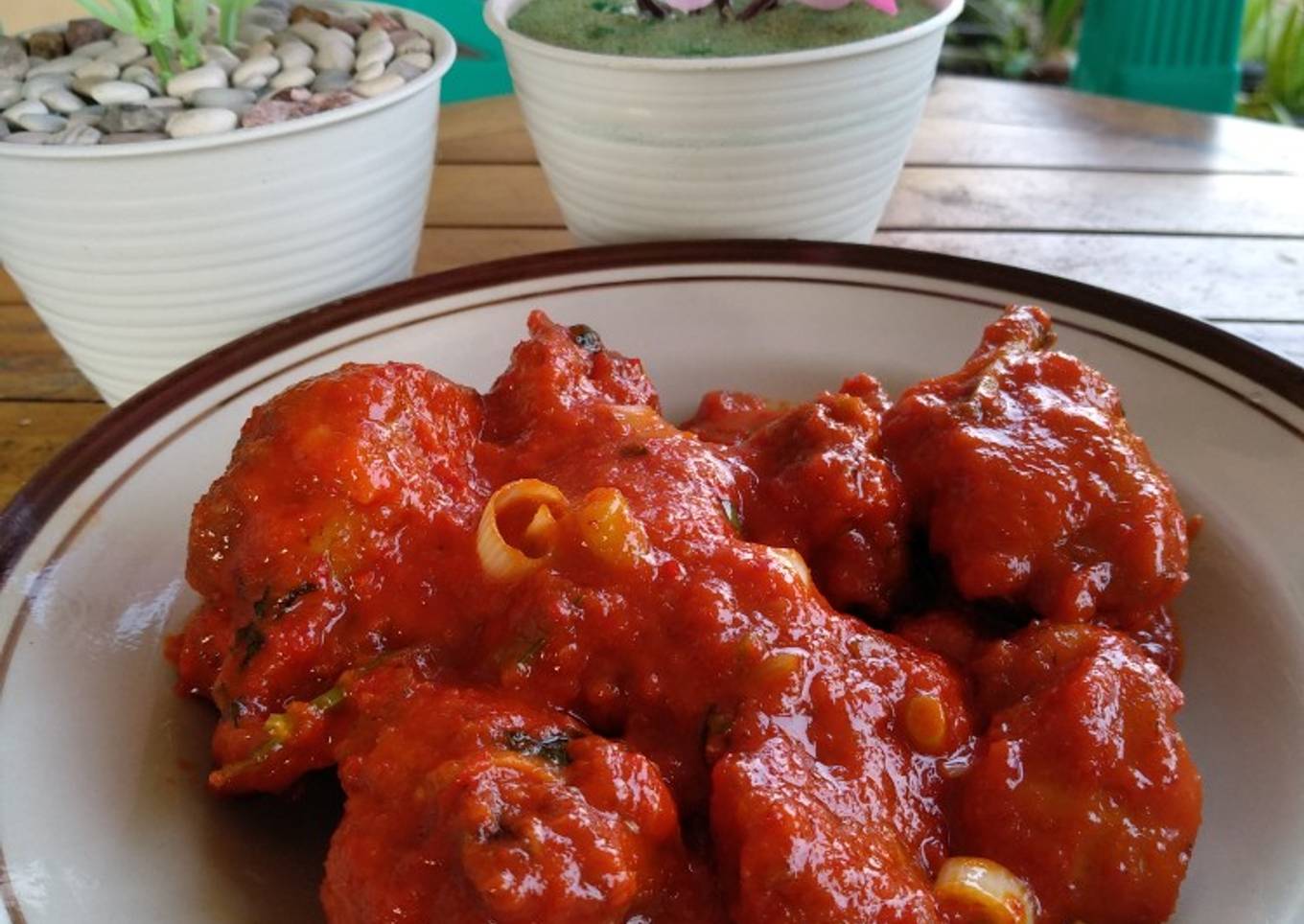 Ayam Goreng Sambal Saos