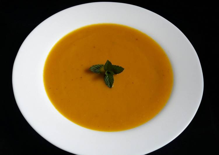 Easiest Way to Make Super Quick Homemade Carrot ginger soup