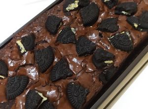 Foto resep Brownies Panggang Fudgy with Shiny Crust