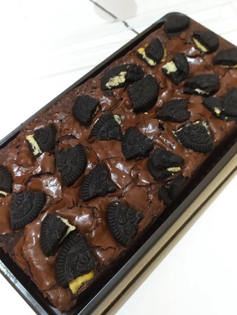Langkah Mudah untuk Membikin Resep Brownies Panggang Fudgy with Shiny Crust yang Menggugah Selera Anti Ribet, Mantap Sekali
