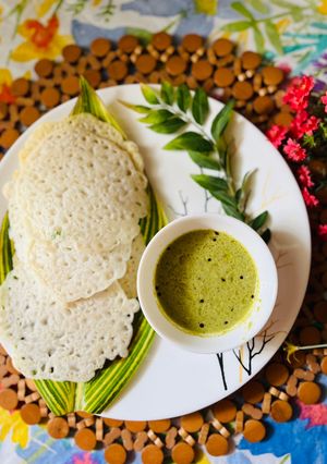 A picture of Ottada (Kerala special ottada,raw rice,coconut mix,tasty and healthy breakfast,light and sponge.