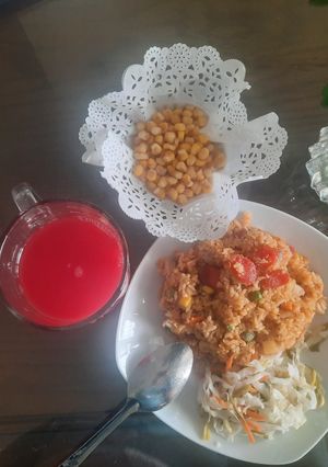 Hình của món Cơm chiên thập cẩm.