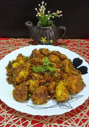 A picture of Arbi Dry Sabji.