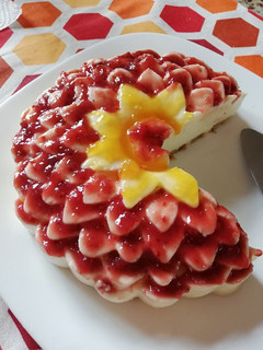 Una foto de Tarta de queso invertida, con Thermomix