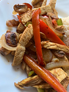 Una foto de Fajitas de pollo