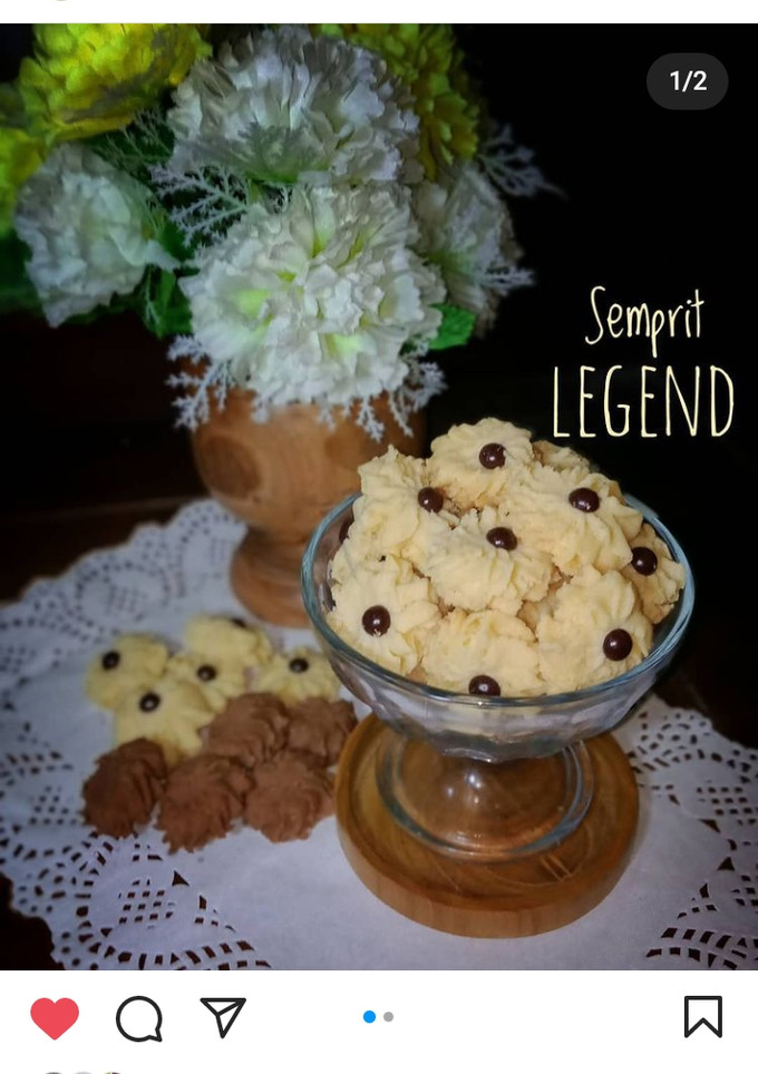 Foto resep Kue kering Semprit Legend