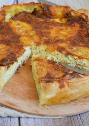 Une photo de Quiche aux 4 fromages