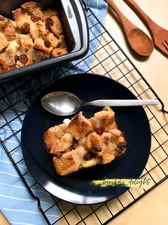 Foto resep Bread Pudding Mudah dan Simpel