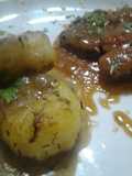 Osobuco y papas fondant (fusion)